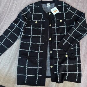 NWT Anne Klein Sweater Cardigan